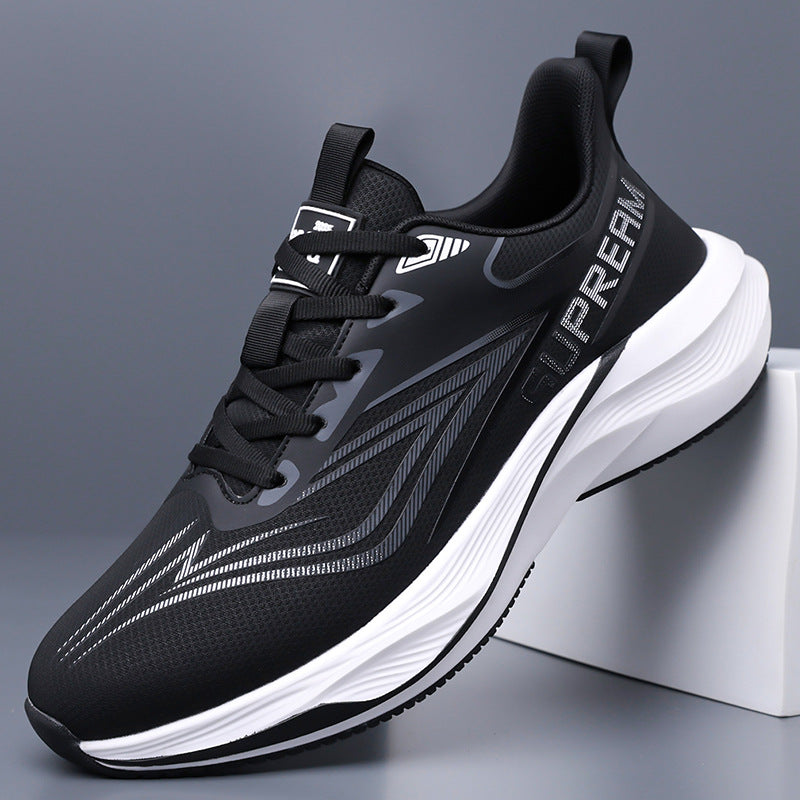 Chaussures de course décontractées souples, nouvelles pour homme, baskets légères et polyvalentes à la mode pour homme
